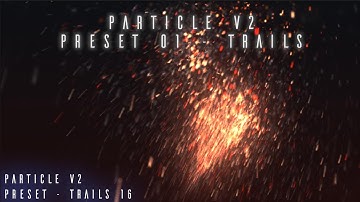 Particle V2 - Preset 01: Trails for Ventuz 5