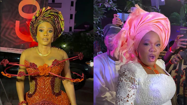 SEE THE MOMENT IYABO OJO & TOYIN ABRAHAM PULLED UP WITH ODUNLADE ADEKOLA AT WARLORD PREMIERE