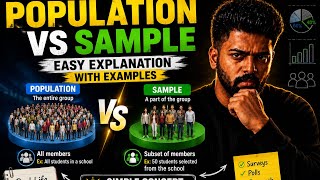 Population vs Sample | Easy Explanation with Examples