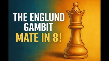 The Englund Gambit | Checkmate in 8 Moves! | Timur’s Tactics