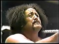 Andre The Giant and Pedro Morales vs Afa Samoa 1 and Cpt. Lou Albano