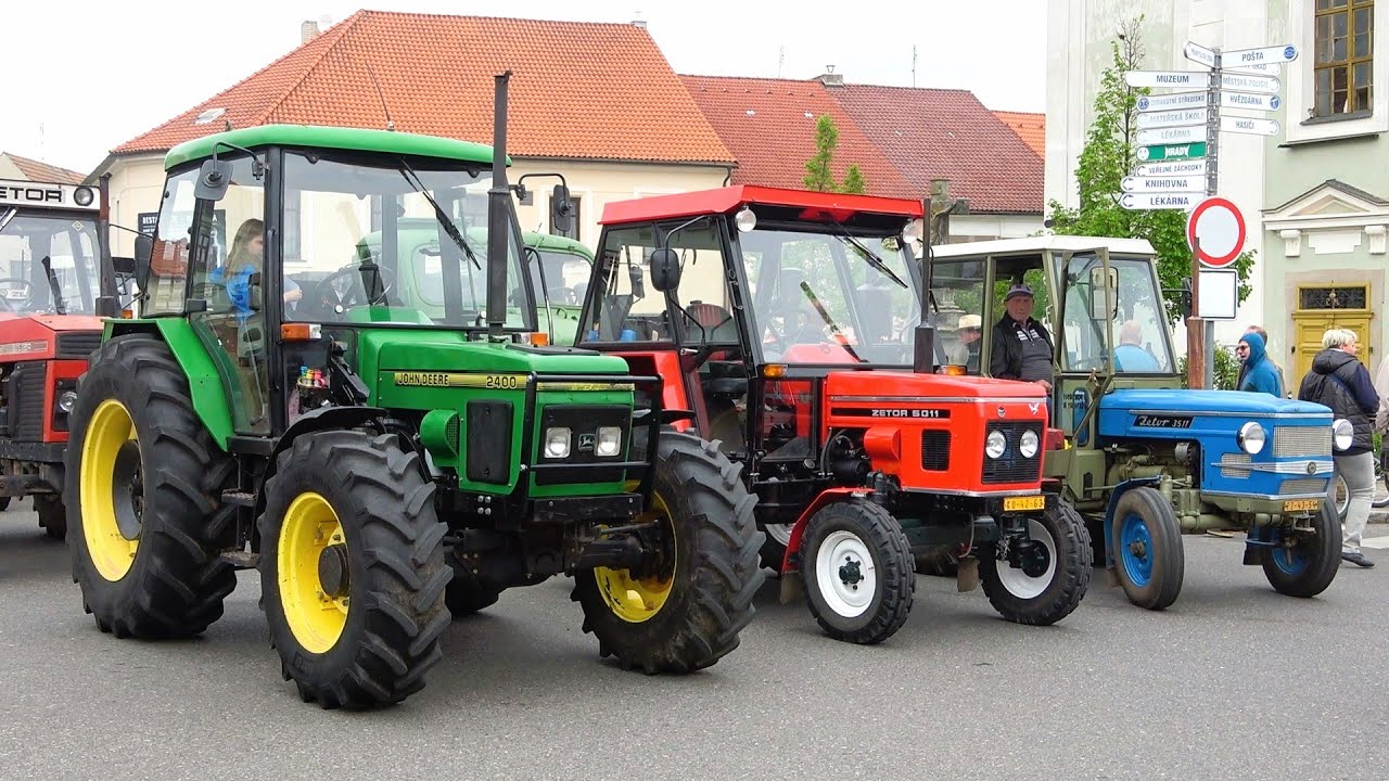 Tractor Parade - Traktory ve Výtopně Zdice 2023