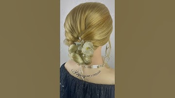 Kiểu Tóc Bà Sui Cô Dâu #shorts .204 #ngọcuyênn #tếttóc #búitóc