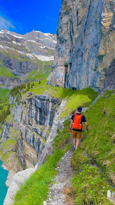 I didn’t know that oeschinensee was an island !!!!