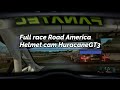 Road America, Full Race Helmet cam, Lamborghini huracan Gt3 Evo2