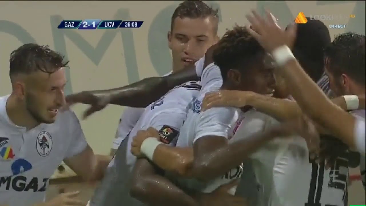 Gaz Metan - CSU Craiova - Carlos Fortes aduce Gazul in avantaj! 2 - 1 craiova fcsb