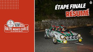 Rallye Monte-Carlo Historique 2024 - Etape Finale