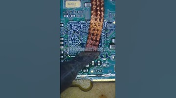 MTK Power IC MT6320GA Removing from SmartPhone PCB #shorts #solderingtips #BgaReballing