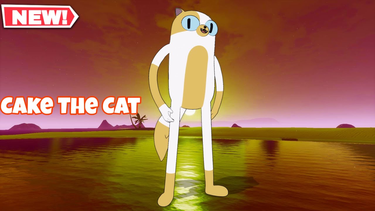 Fortnite Cake The Cat Skin Gameplay (Full Showcase)