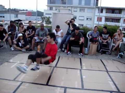 BBQ BBOY JAM GENEVA EXHIBITION BATTLE - BULLET (7$...