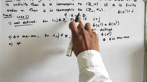 14 GROUP THEORY || Infinite cyclic group isomorphic to (Z,+) theorem and Examples