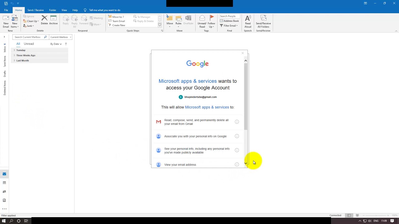 How To Add Another Email Account To Outlook YouTube