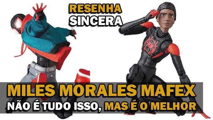 Homem Aranha - Miles Morales MAFEX n 107 da Medicom Toy