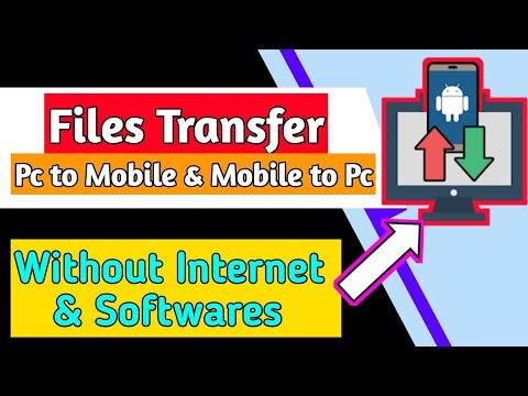 How to Transfer files from Pc to android phone without Usb and Internet | Big Files Transfer PC Easy hqdefault