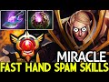 MIRACLE [Invoker] Fast Hand Spam Skill with Arcane Blink Crazy Game Dota 2