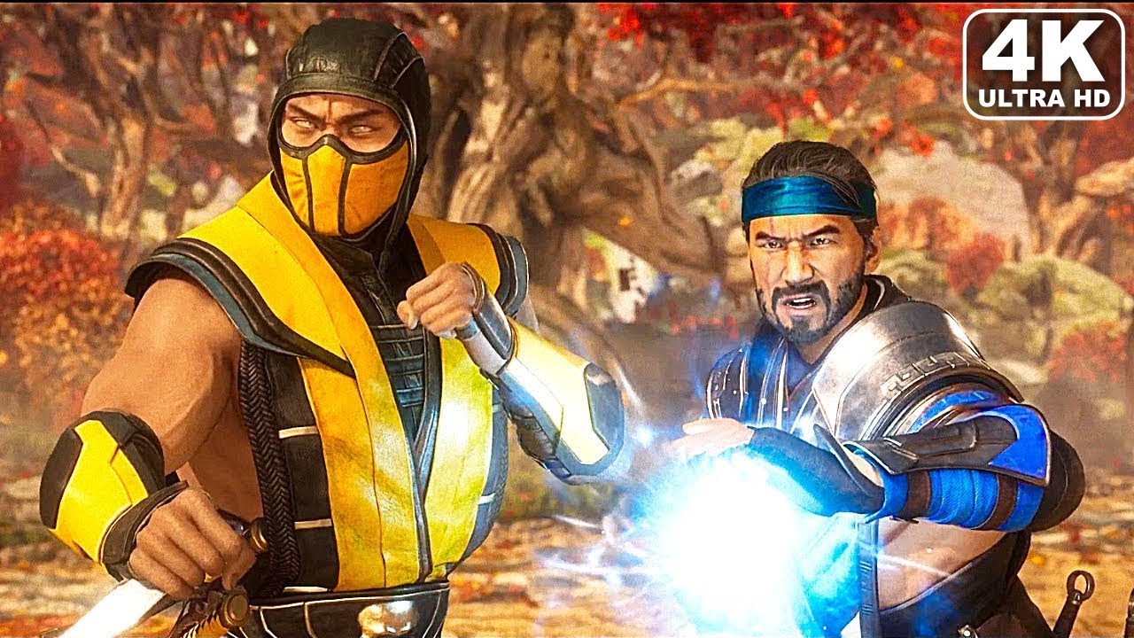 Mortal Kombat, Scorpion (Mortal Kombat) 4K, Sub-Zero (Mortal