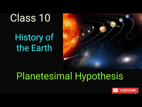 planetesimal hypothesis meaning