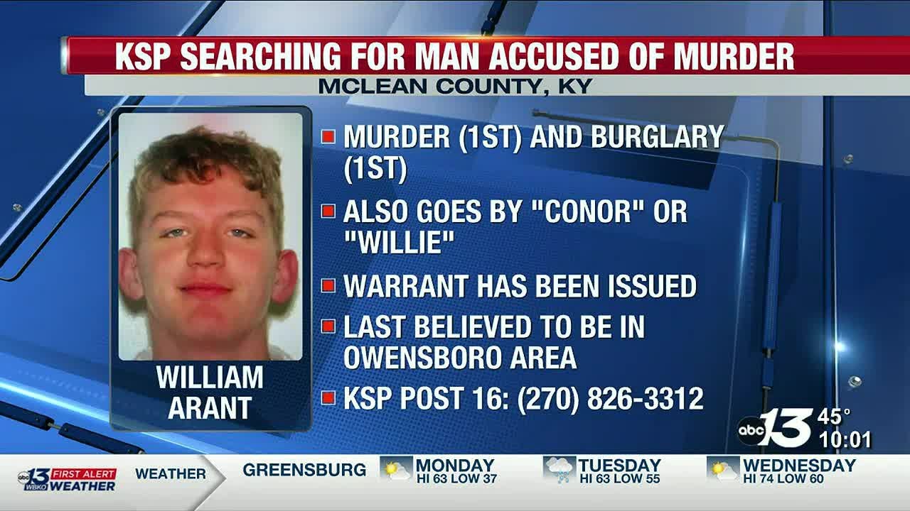 KSP searching for man accused of murder - YouTube