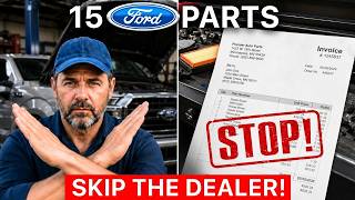 15 Ford Parts You Should NEVER Buy From the Dealership (Save Up To 80%)