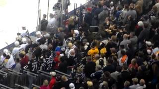 Jordan Leopold Fight vs Bobby Farnham and Dalton Prout vs. Steve Downie 12/13/2014