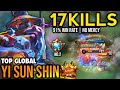 YSS BEST BUILD 2022 | TOP GLOBAL YI SUN SHIN GAMEPLAY | MOBILE LEGENDS✓