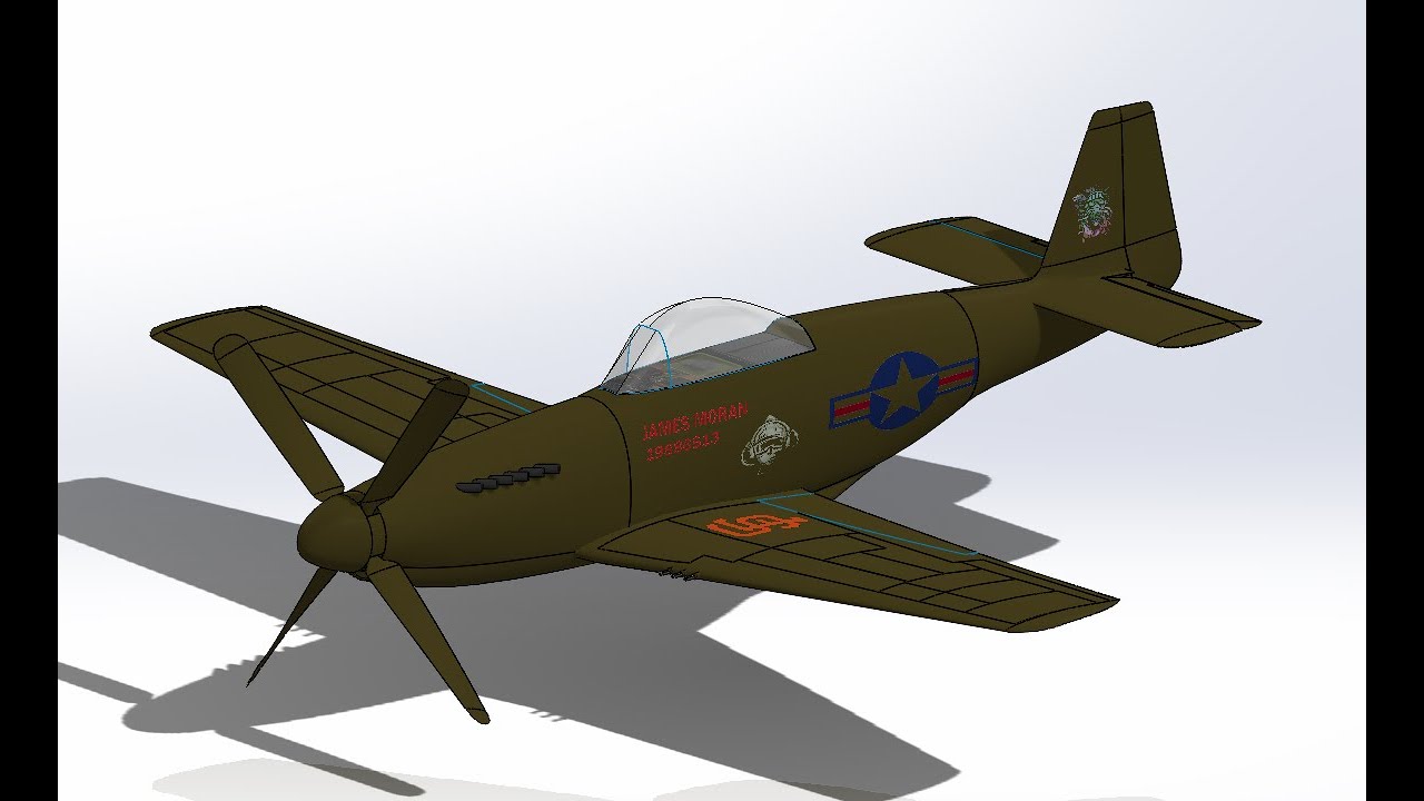MAE52 Final Project   P 51 Mustang