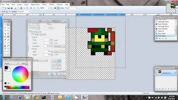 How to make a transparent background and a GIF of rotmg sprites