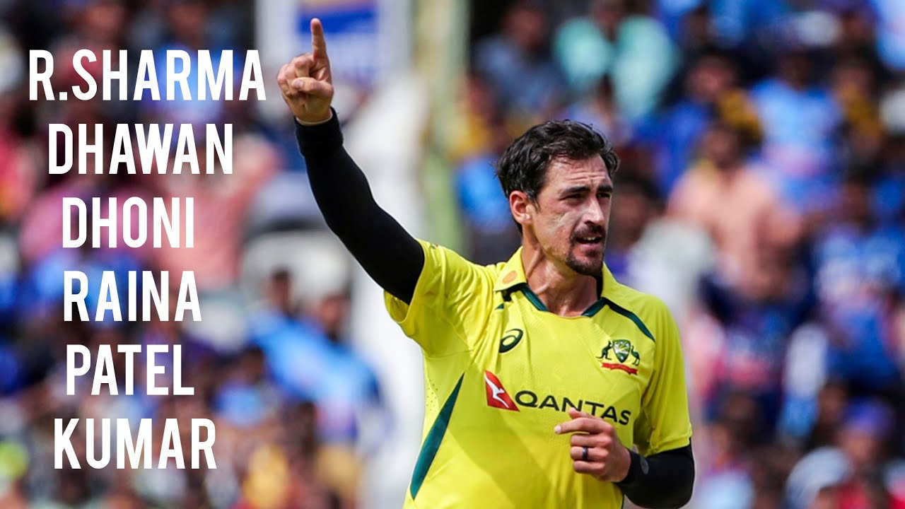 🎥 Never miss to Watch MITCHELL STARC💥 6-FER against INDIA 