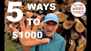 5 ways to make $1000 with your Chainsaw this year!  #432