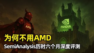 【人工智能】为什么大家不用AMD？| SemiAnalysis历时6个月深度评测 | 实际性能 | MI300X | MI325X | H200+TRT-LLM碾压 | TCO | 租赁市场