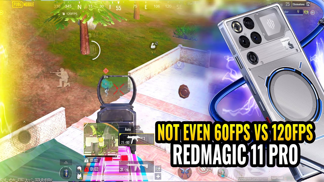 Livik 120 FPS new update test on Red Magic 11 Pro for PUBG Mobile and BGMI 