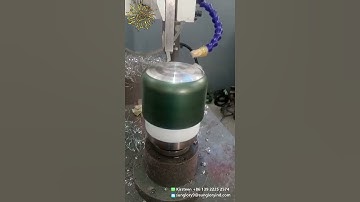 non-stick pot bottom grooving  #shorts  #cnc  #grooving  #lathe  #machine  #nonstick