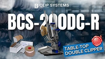 Rotary Double Clipper BCS-200DC-R__BECK Clip Systems