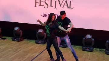 Warsaw Zouk Festival 2019 - Michael and Aline - zouk demo - 19.01.2019