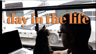 What Working Remotely In An RV With A Cat Looks Like by Geographically Free 239 views 1 year ago 21 seconds