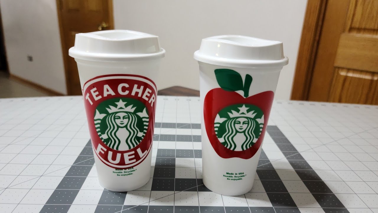 teacher christmas giftidea DIY Custom Starbucks Gift Cups for