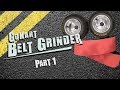 Go Kart Belt Grinder Part 1 - Base, Frame, Motor Mount