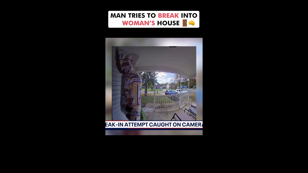 Man Tries To Break Into Woman S House After Following Her Home Shorts