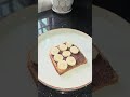 Soft bread + melted chocolate + banana + cheesy goodness = the perfect comfort snack 🍞🍌🍫🧀✨