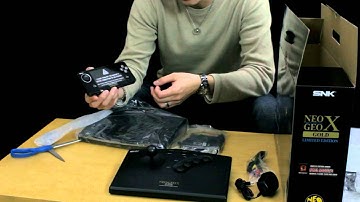 NEOGEO X Gold Limited Edition Unboxing Video + General Tips