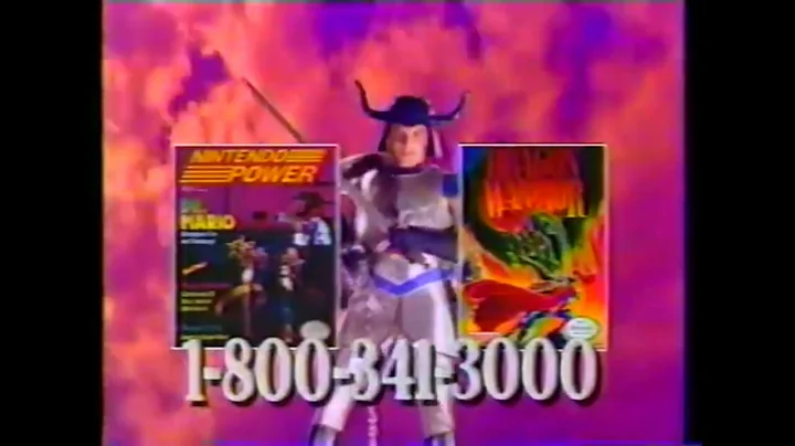 Nintendo Power 'Dragon Warrior Game Pack' TV Commercial for Nintendo Entertainment System #NES #SNES