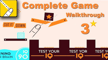 Cut It: Brain Puzzles Complete Game Walkthrough Android IOS