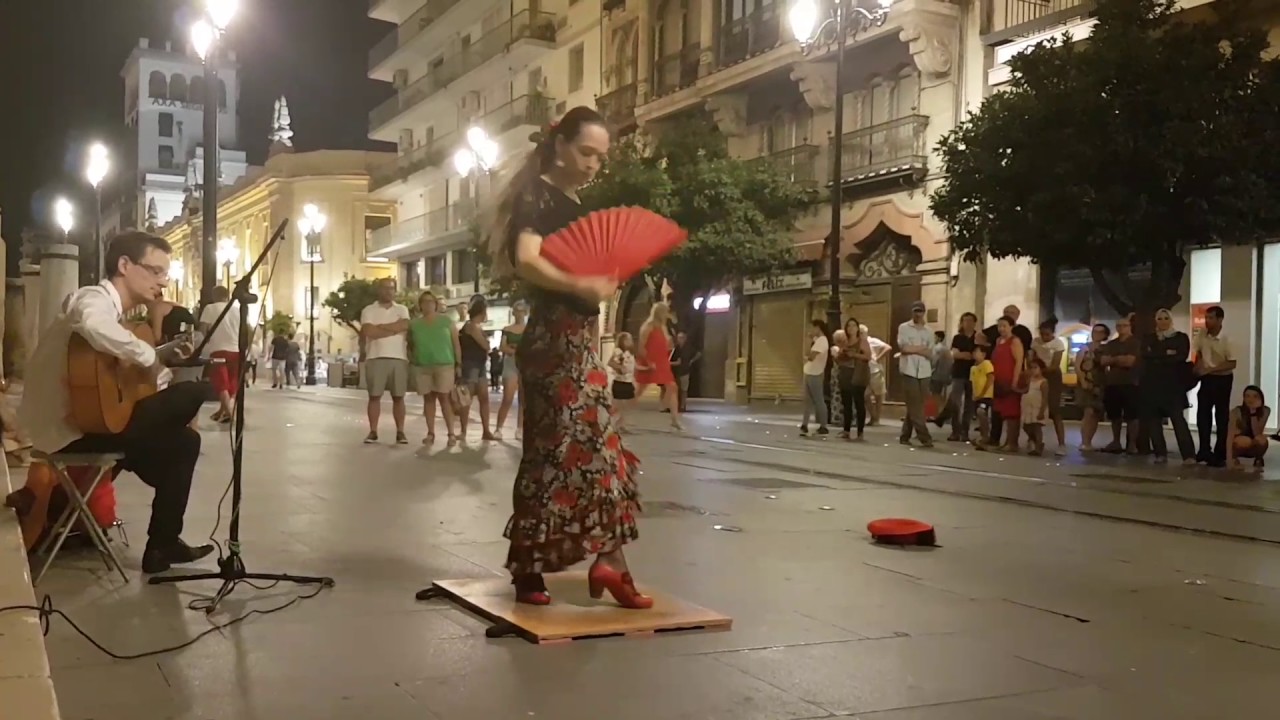 Spain: ¡Olé! Flamenco Dancer from Seville. - YouTube