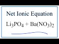 Balancing Chemical Reactions and Ionic Equations