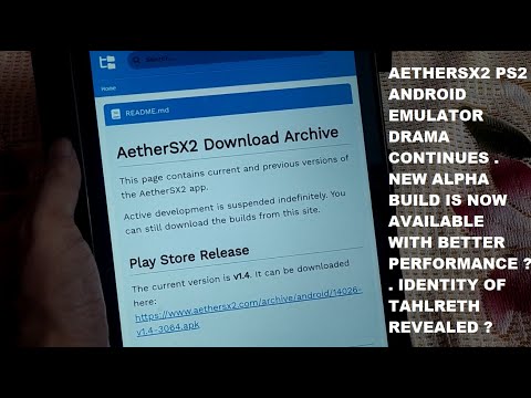 AetherSX2 PS2 Android Emulator Drama Continues | New Alpha Build | Developer's Identity Revealed ?