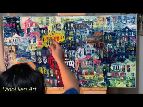Video: Cách Vẽ Một Bức Tranh Bằng Sơn