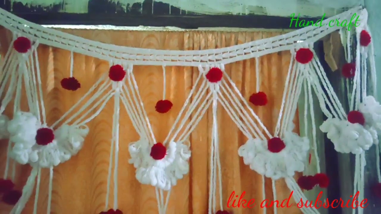 gate parda design| woolen design|gate hanging|door hanging| gate ...