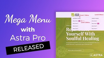 RELEASED: Astra Pro Mega Menu