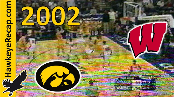 Iowa Hawkeyes vs Wisconsin Badgers: 2002 Big Ten Tournament - Luke Recker Game-Winning Shot 3/8/2002