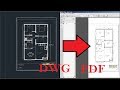 Transformar de DWG a PDF ---Fácil---